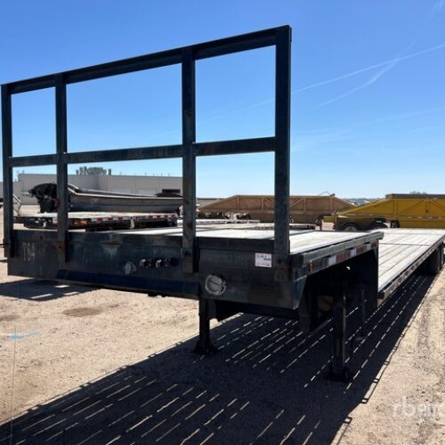 2017 DJ Trailers T/A 53 ft – 57 ft Extendable Single Drop Step Deck Trailer