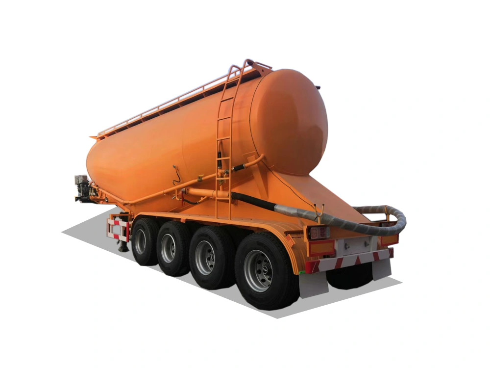 4 Axles Bulk Cement Trailer