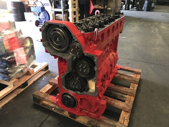 Cummins ISX DC Remanufactured Diesel Engine Long Block R&R (core deposit req'd for exchange)