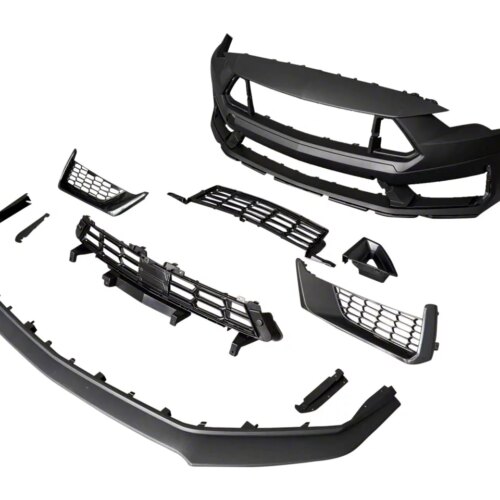 Dark Horse Front Bumper Conversion; Unpainted (18-23 Mustang GT, EcoBoost)