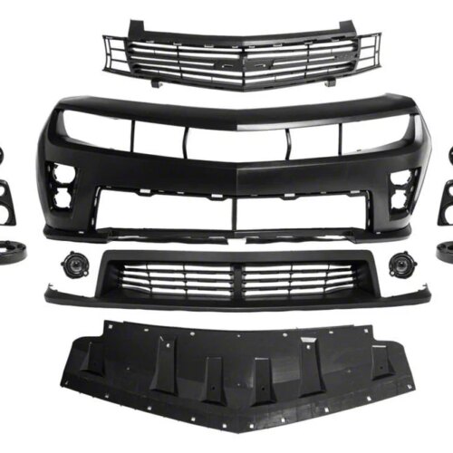 ZL1 Front Bumper Conversion; Unpainted (10-13 Camaro)