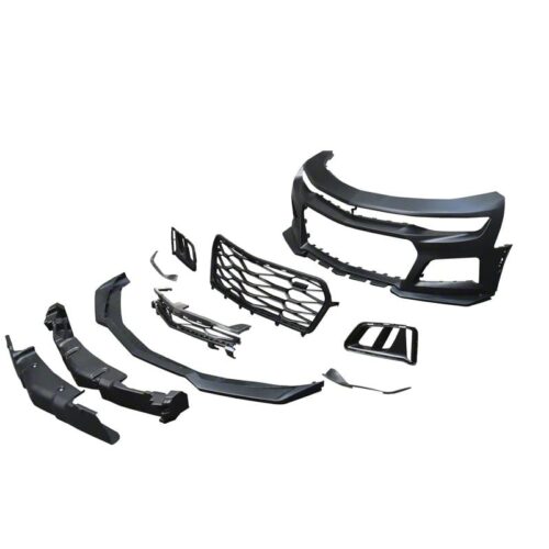 ZL1 Front Bumper Conversion with RS Headlight Brackets; Unpainted (19-24 Camaro LT, SS)